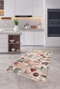 Conceptum Alfombra de Pasillo Coffee Multicolor 80 x 200 cm
